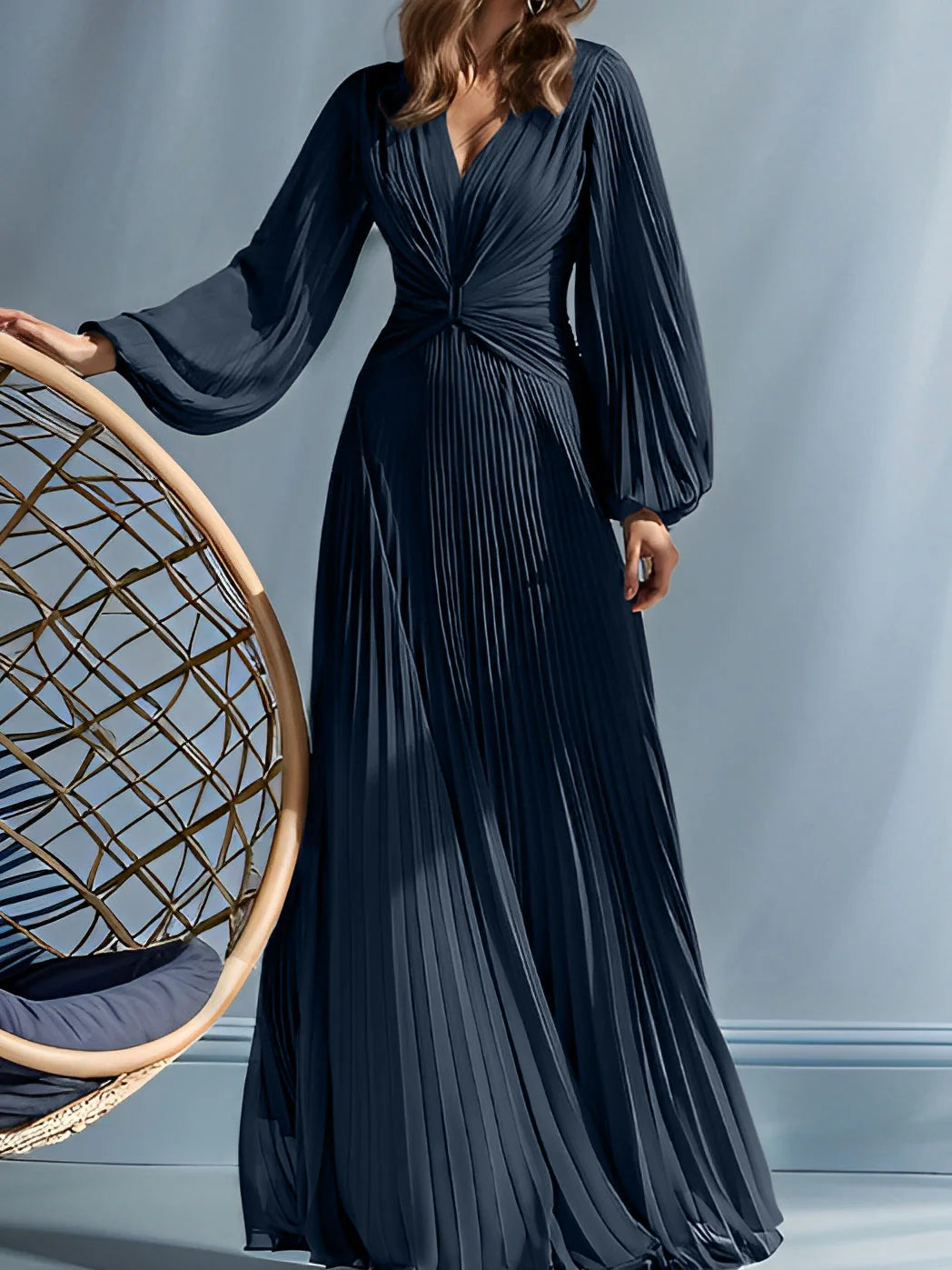 A-Line V-Neck Mother Of The Bride Dresses