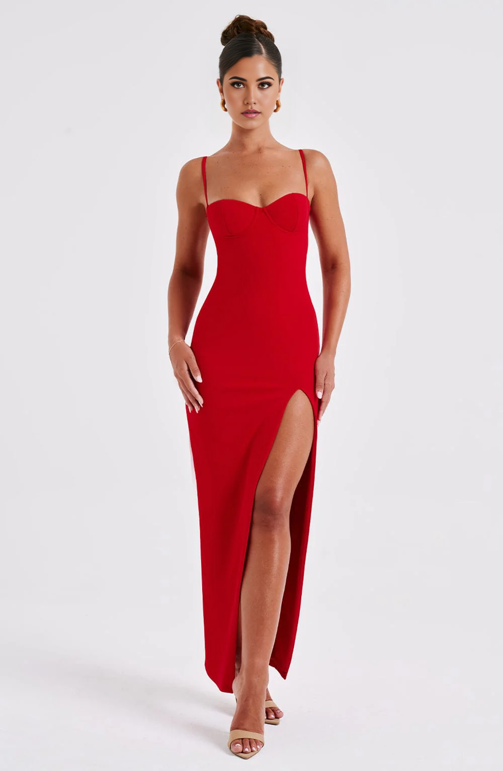 Sheath Spaghetti Straps Backless formal dresses Bridesmaid Dresses evening gown Prom Dress