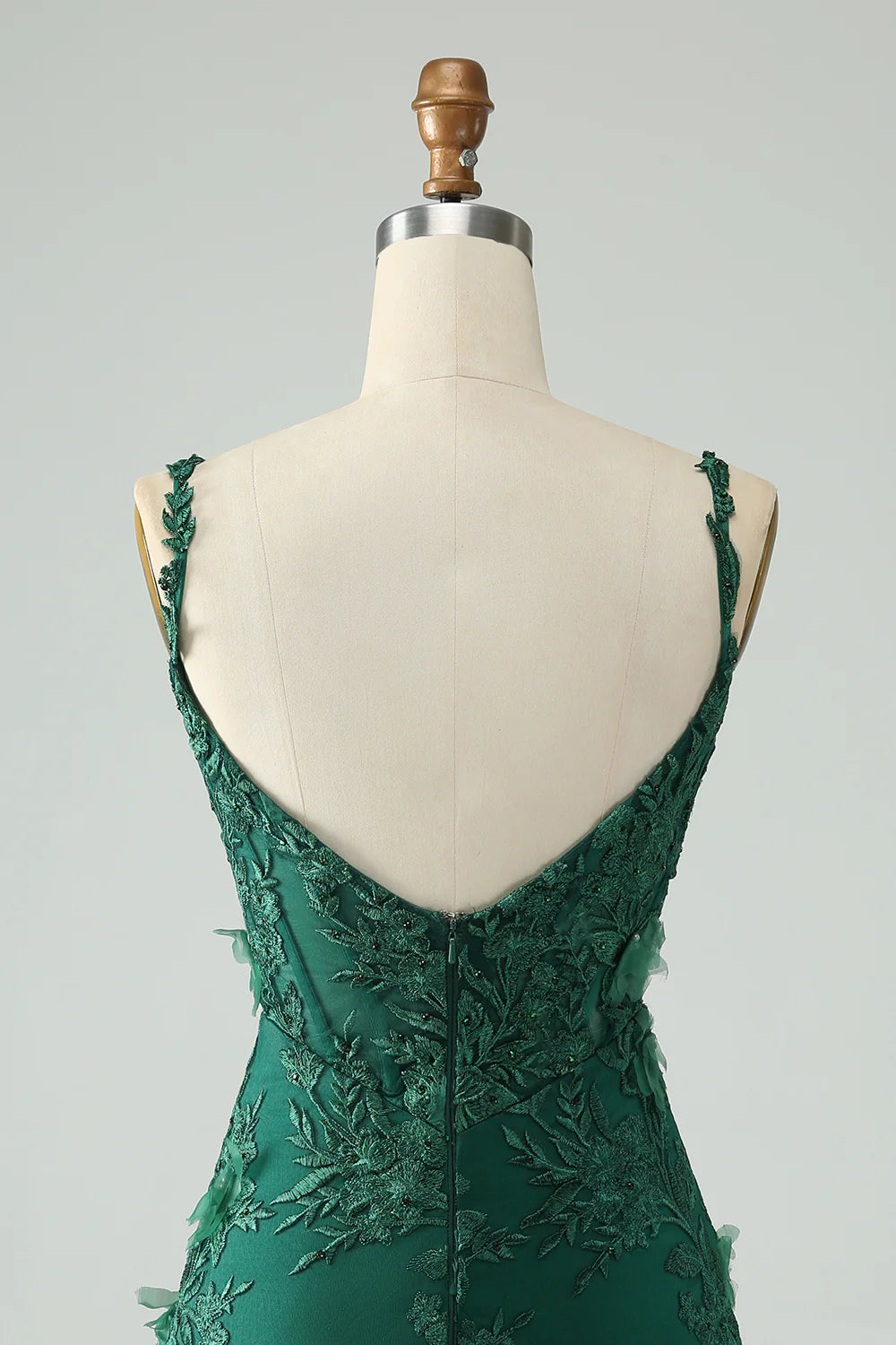 Bodycon Spaghetti Straps Short Homecoming Dress with Appliques