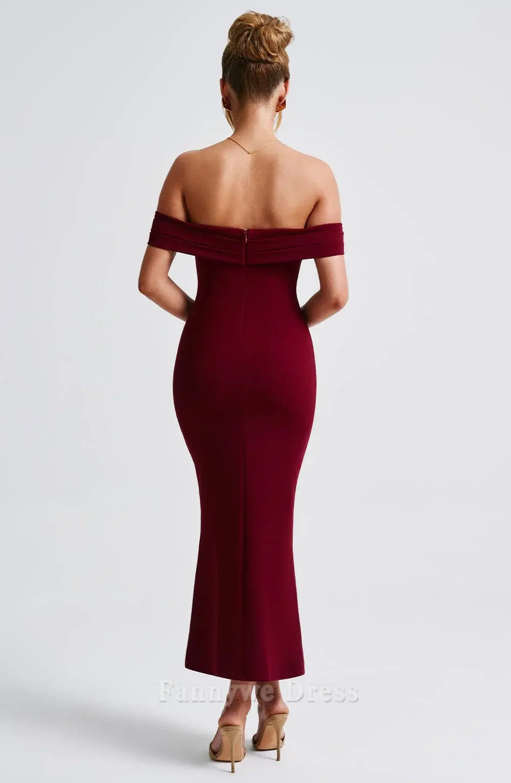 Vestidos formales de un solo hombro, vestidos de dama de honor, vestido de noche, vestido de fiesta