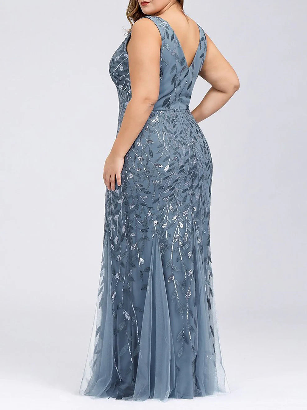 Mermaid Sequins Mother Of The Bride Dresses