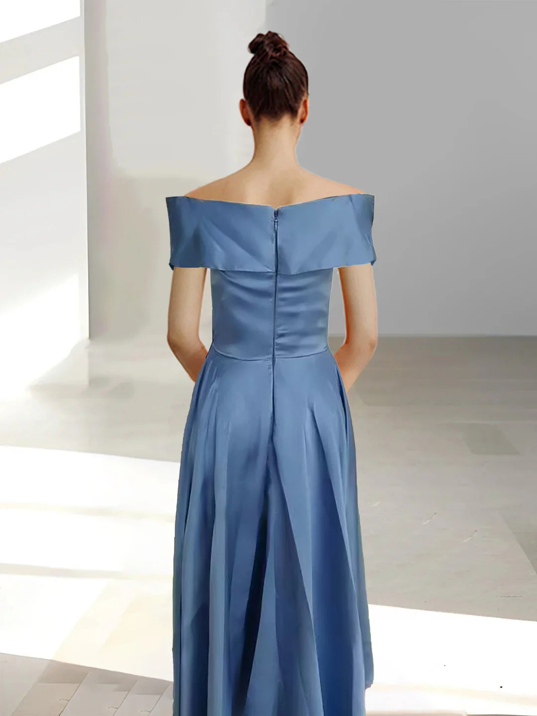 A-Line Off-The-Shoulder Mother Of The Bride Dresses