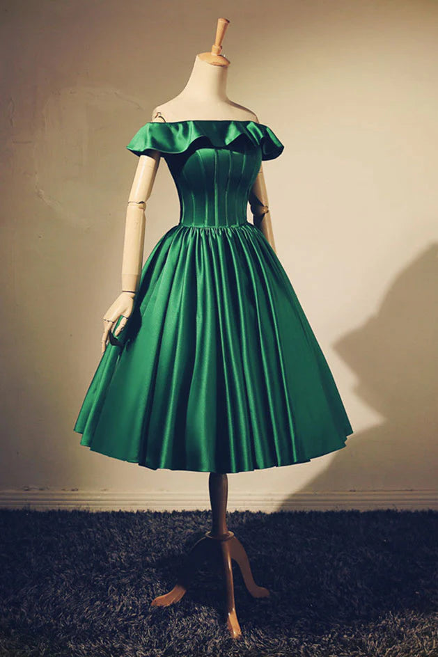 Simple short prom dress