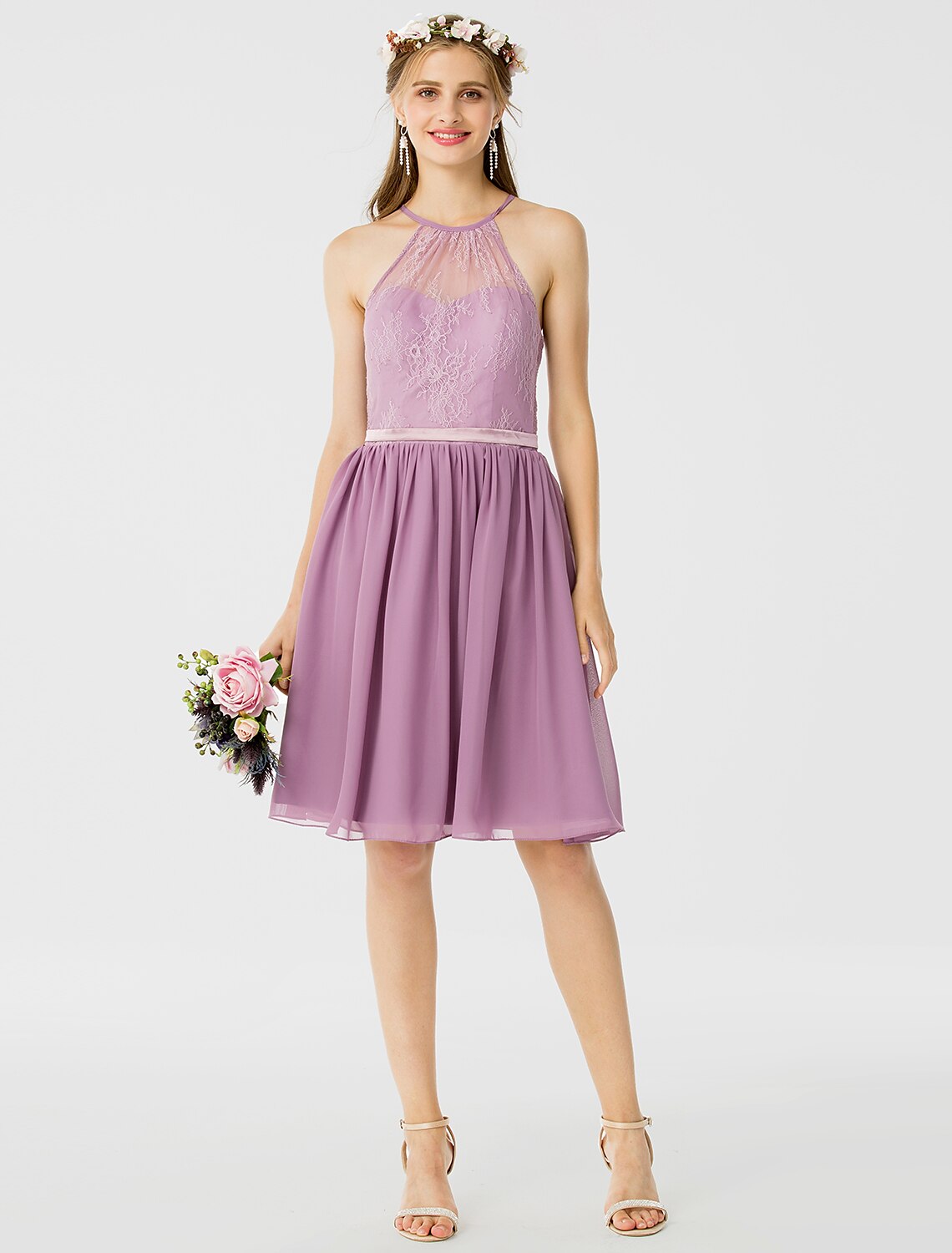 Prinzessin / A-Linie Brautjungfernkleid Trägerlos Ärmellos Schwarzes Kleid Knielang Taft mit Rüschen / Drapierung