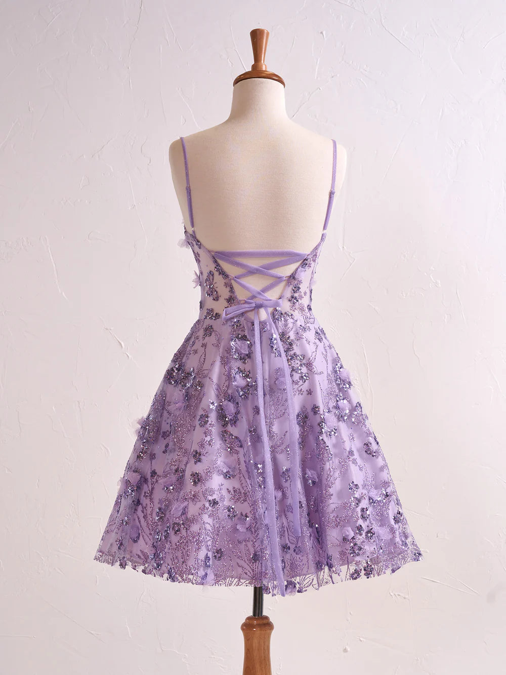 A-line Floral Strapless Sweetheart Short Cocktail Dress Homecoming Dresses