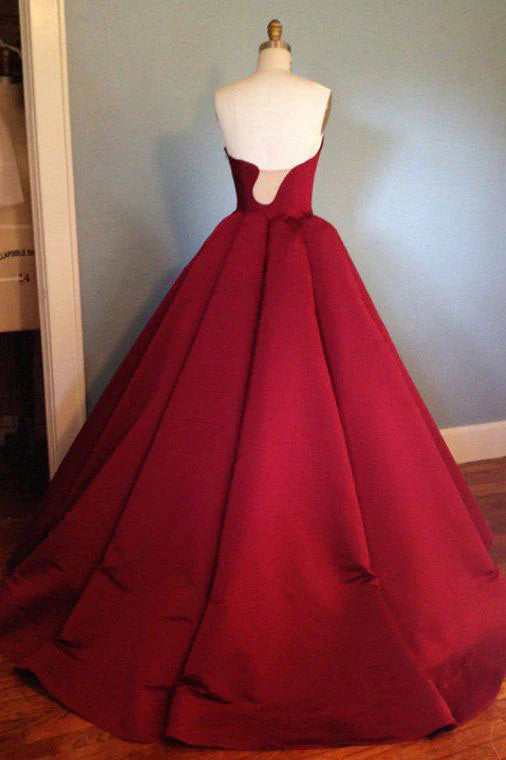 Vestido de fiesta largo de satén