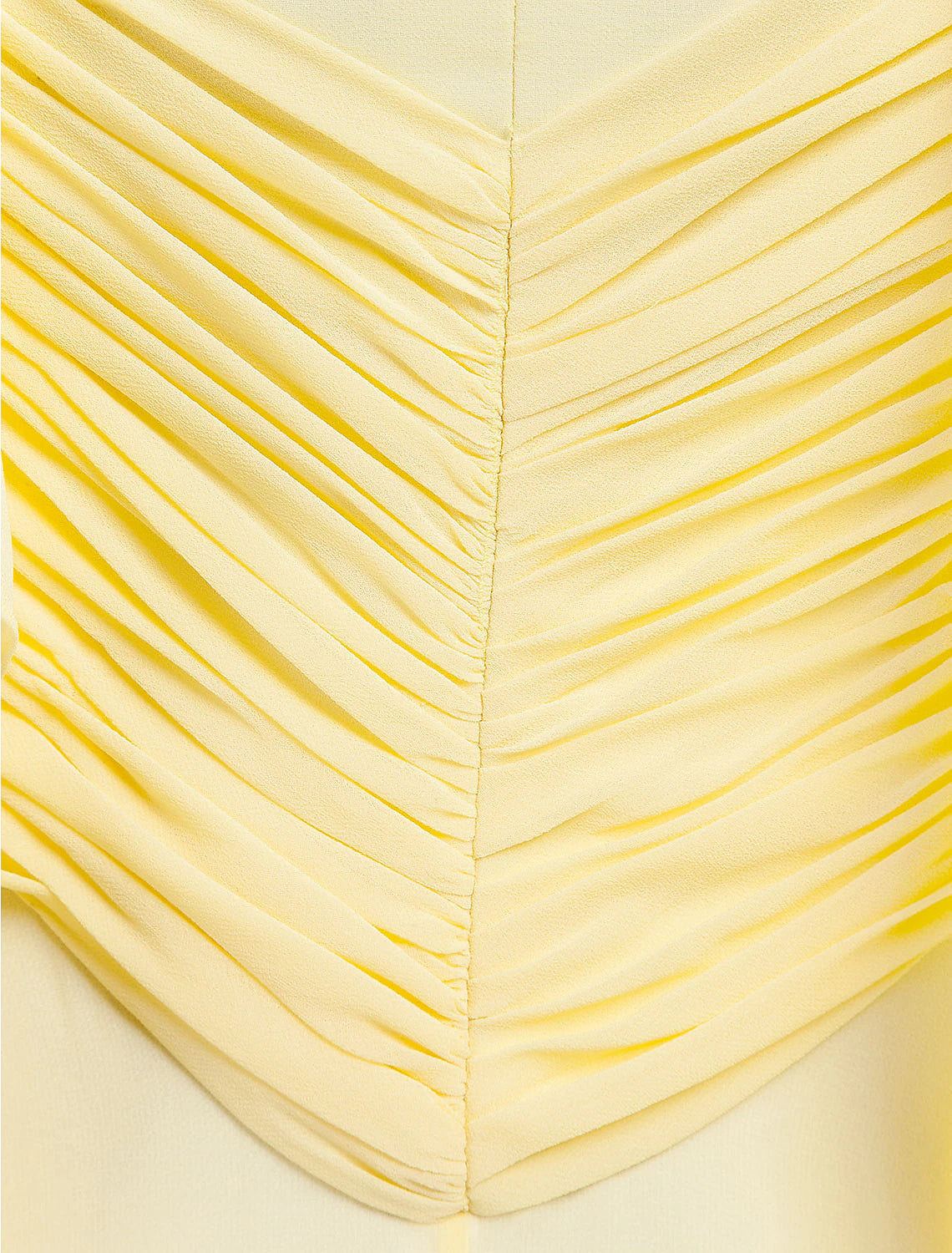 Vestido elegante de corte tubo/columna para invitada de boda, baile de graduación, cola de corte, sin mangas, escote pronunciado, georgette, espalda en V con drapeado lateral entrecruzado