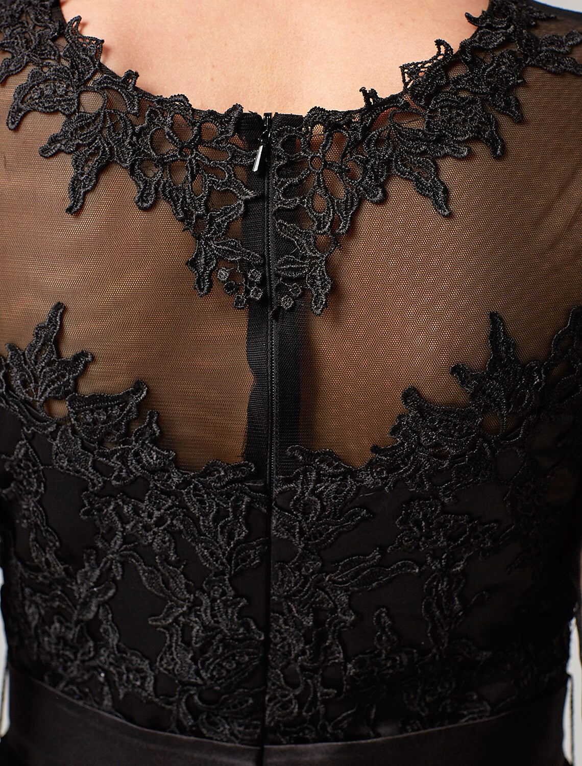 A-Line Elegant Dress Wedding Knee Length Length Sleeve Tulle Over Lace Appliques