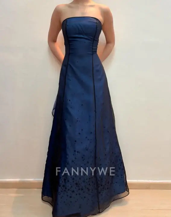 Elegant Shiny Sequin Beading Spaghetti Straps Long Tulle Chiffon Satin formal dresses Bridesmaid Dresses evening gown Prom Dress