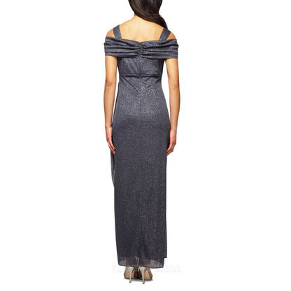 Etuikleid mit V-Ausschnitt, formelle Kleider, Hochzeitsgastkleid, Abendkleid, Brautjungfernkleider 