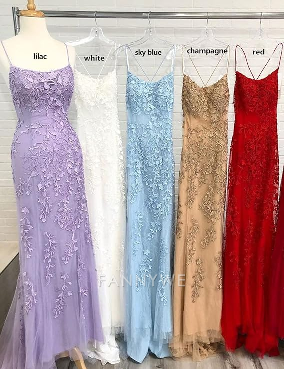 Mermaid Off-the-Shoulder Sleeveless Sweep/Brush Train With Lace Tulle formal dresses Bridesmaid Dresses evening gown Prom Dress