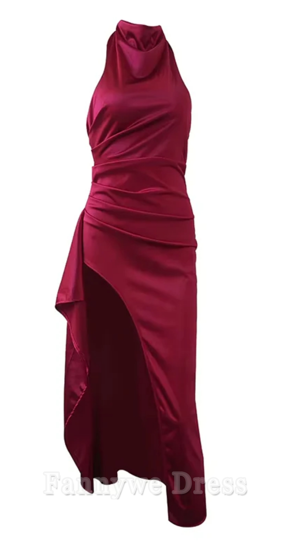 Elegant Halter Lace Up Backless Dress High Waist formal dresses Bridesmaid Dresses evening gown Prom Dress