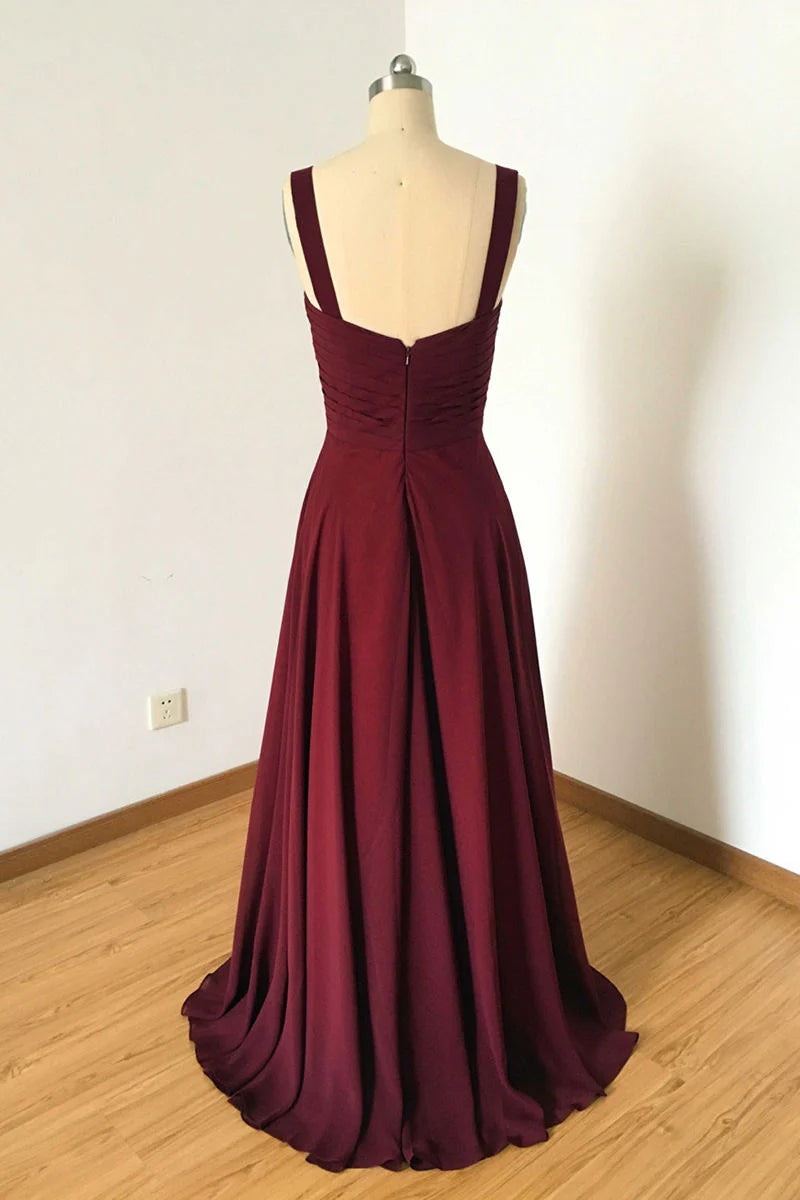 Simple evening dress