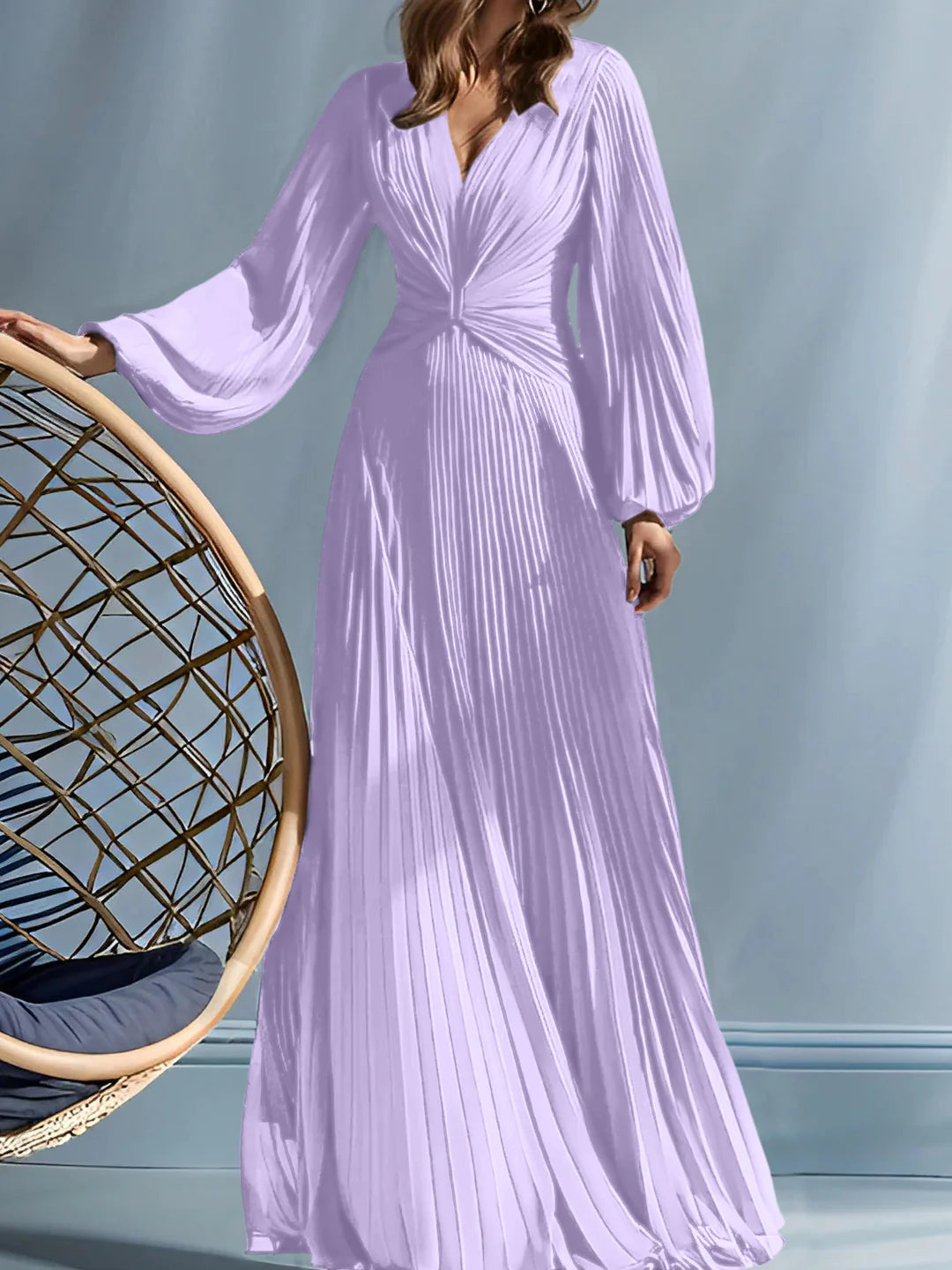 A-Line V-Neck Mother Of The Bride Dresses