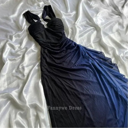 A-Linie Herzausschnitt Chiffon Abendkleider Brautjungfernkleider Abendkleid Ballkleid 