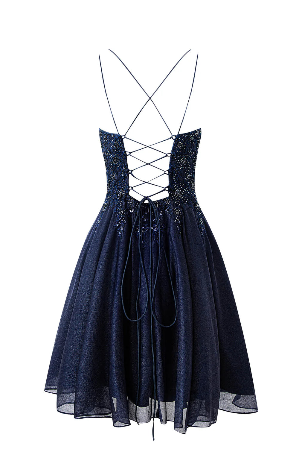 A-line Chiffon Short Homecoming Dress