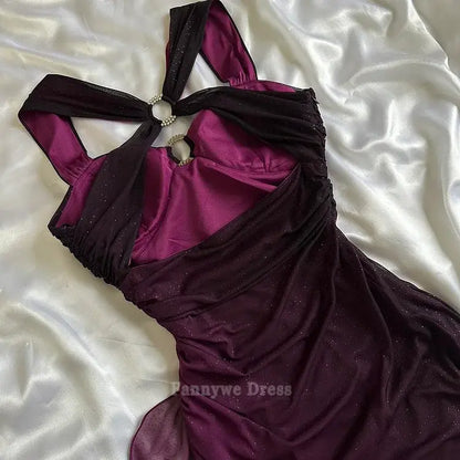 A-Linie Herzausschnitt Chiffon Abendkleider Brautjungfernkleider Abendkleid Ballkleid 
