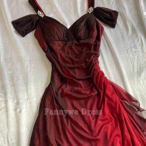 A-line Off Shoulder Beautiful Sweetheart Long formal dresses Bridesmaid Dresses evening gown Prom Dress