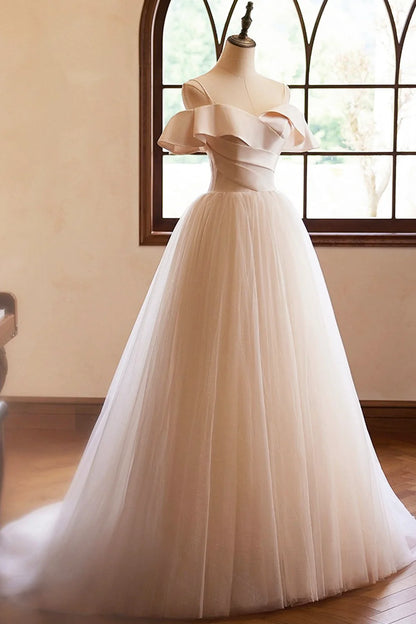 Vestidos de noche de corte A, sin mangas, espalda descubierta, tirantes finos y hasta el suelo