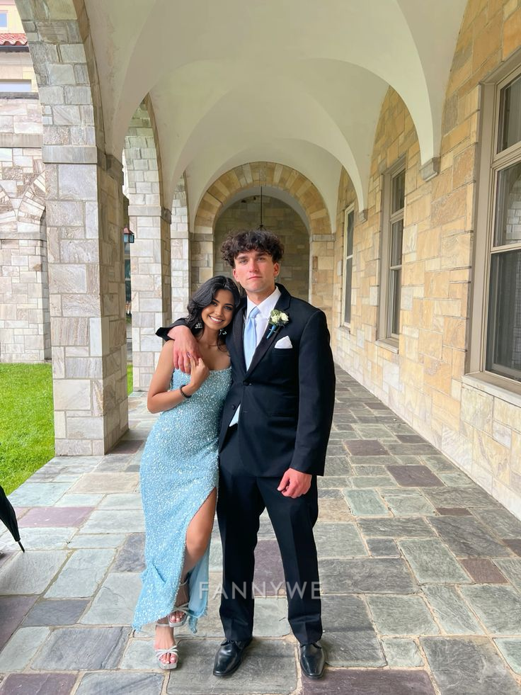 Sheath Straps Sequins Shiny Blue Long formal dresses Bridesmaid Dresses evening gown Prom Dress