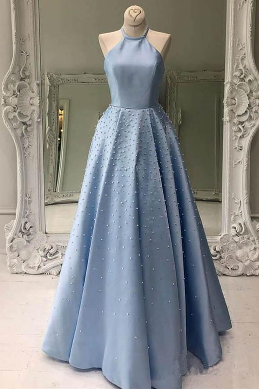 Simple Satin Long Prom Dresses Prom Dress