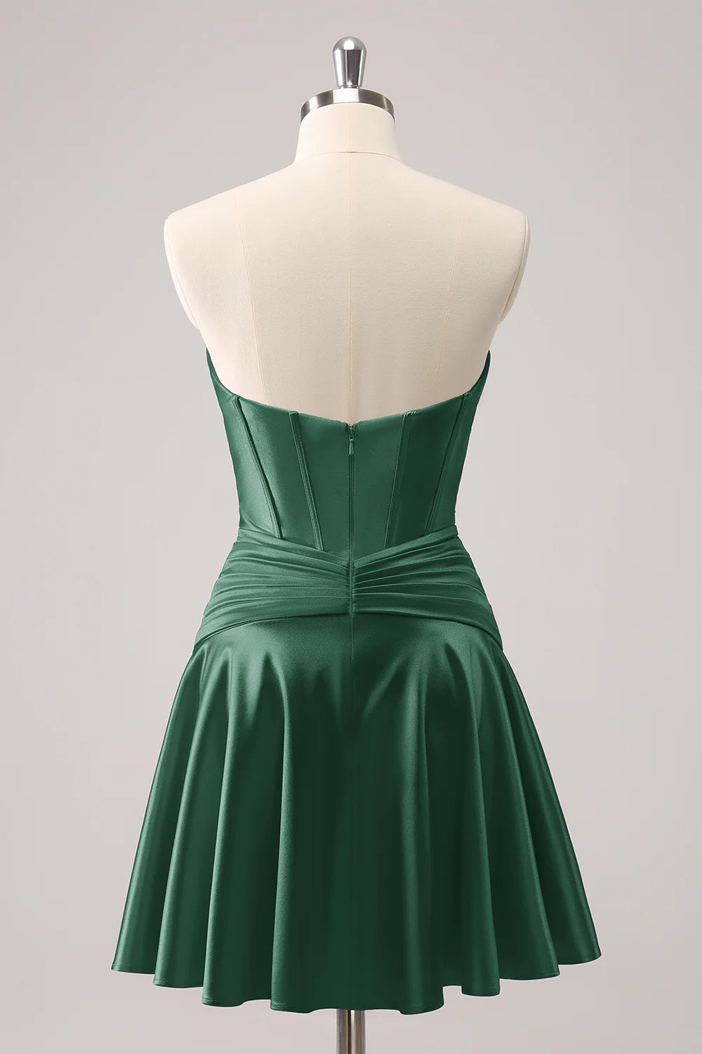 A-Line Sweetheart Corset Short Homecoming Dress