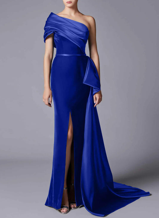 Sheath One Shoulder Mother Of The Bride Dresses