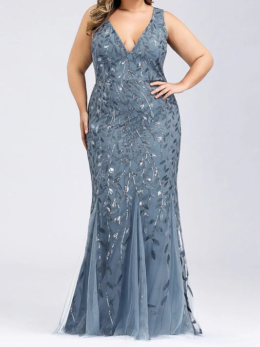 Mermaid Sequins Mother Of The Bride Dresses