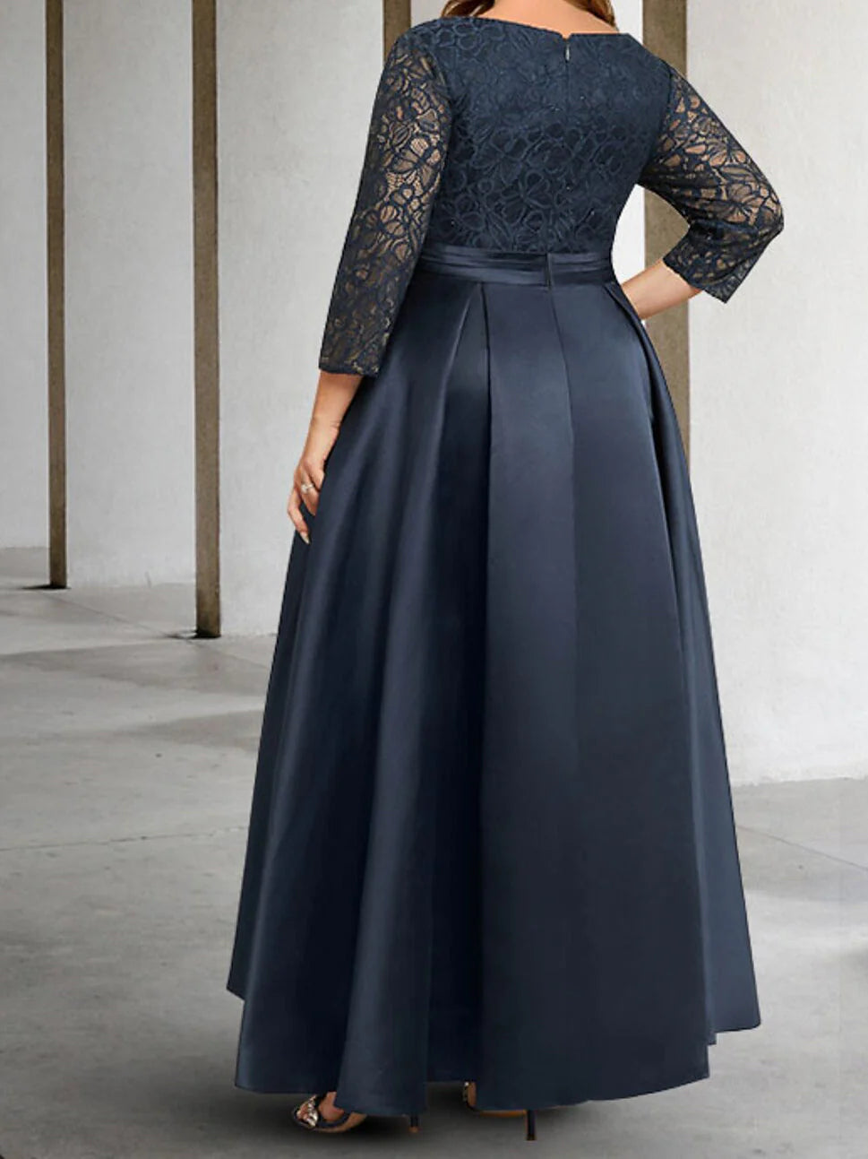 A-Line Applique Long Sleeves Mother Of The Bride Dresses