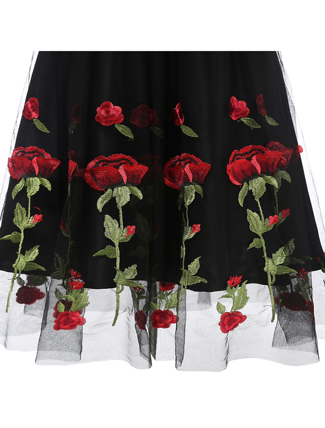 Vestido de cóctel de corte A, vestido de fiesta, largo hasta la rodilla, manga corta, hombros descubiertos, organza con apliques bordados