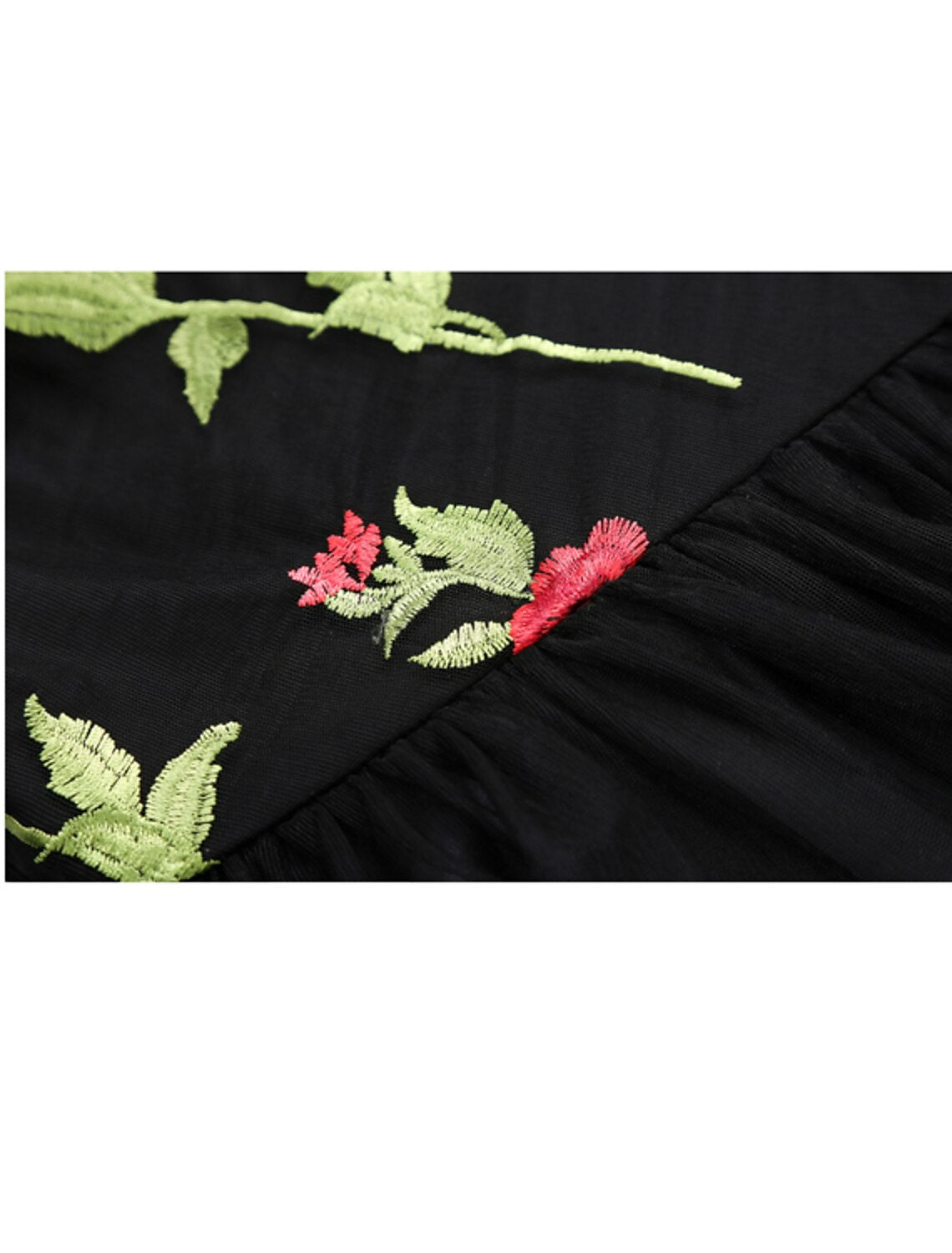 Vestido de cóctel de corte A, vestido de fiesta, largo hasta la rodilla, manga corta, hombros descubiertos, organza con apliques bordados