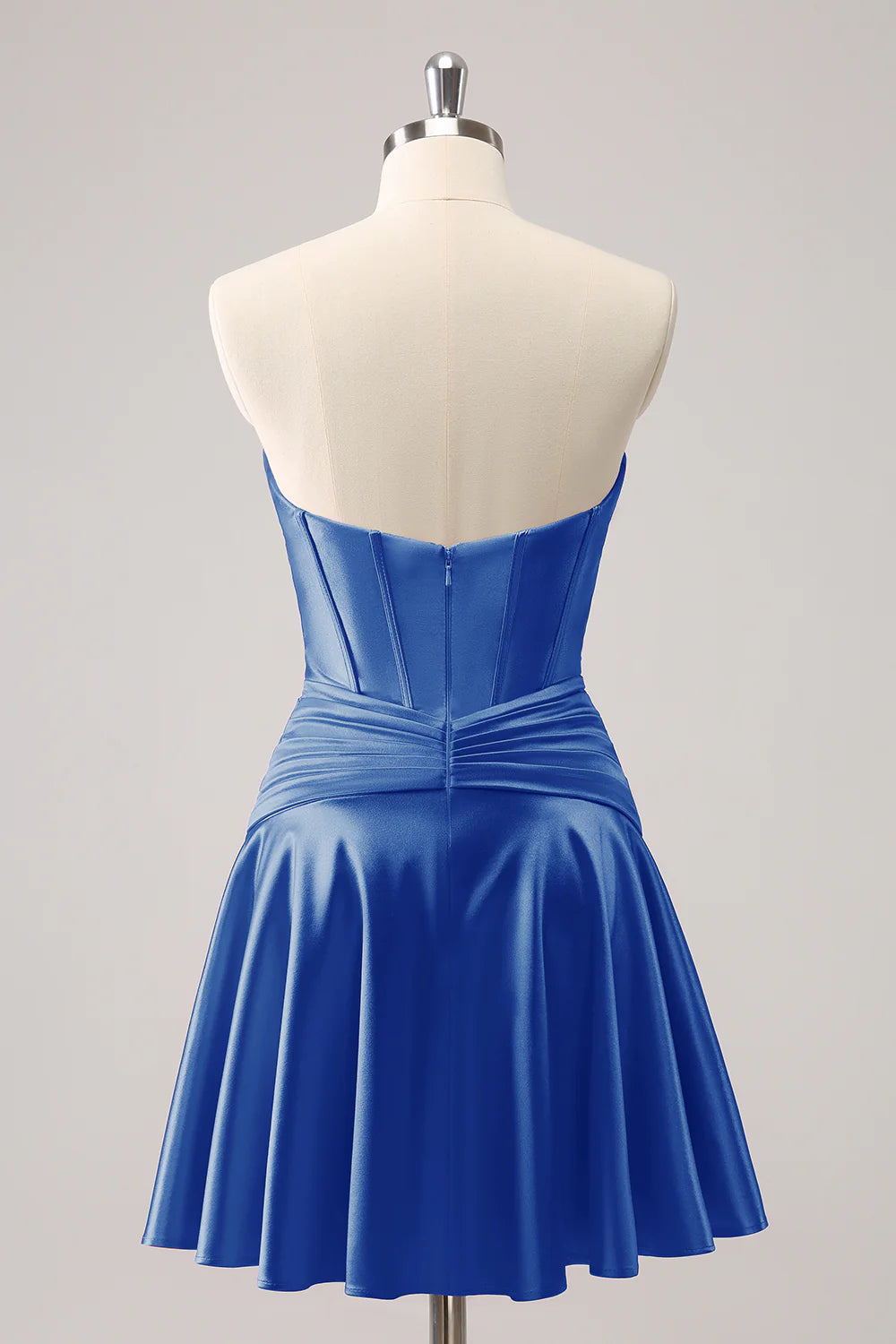 A-Line Sweetheart Corset Short Homecoming Dress