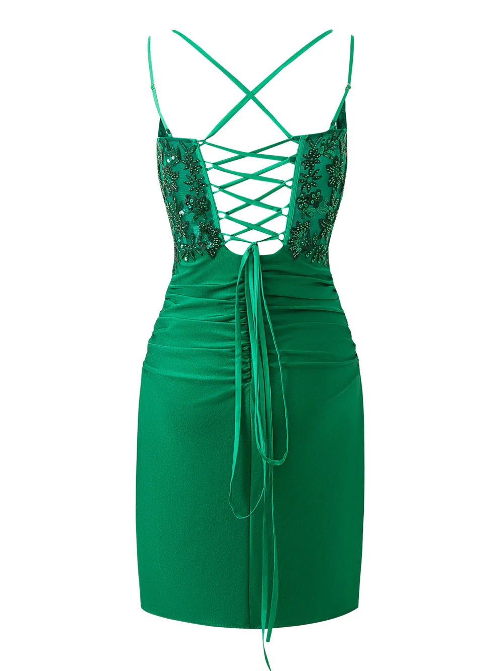 Sheath Short Spaghetti Strap Jersey Homecoming Dress