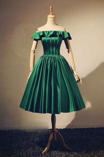 Simple short prom dress