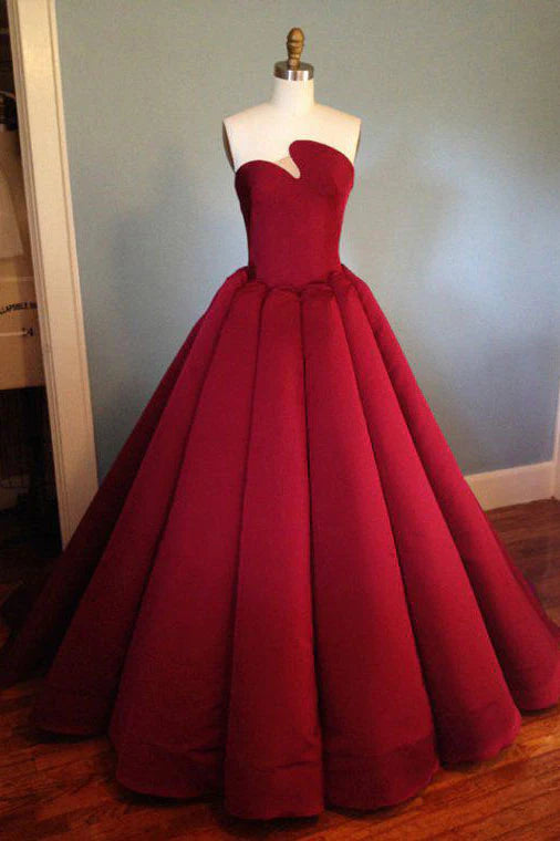 Vestido de fiesta largo de satén