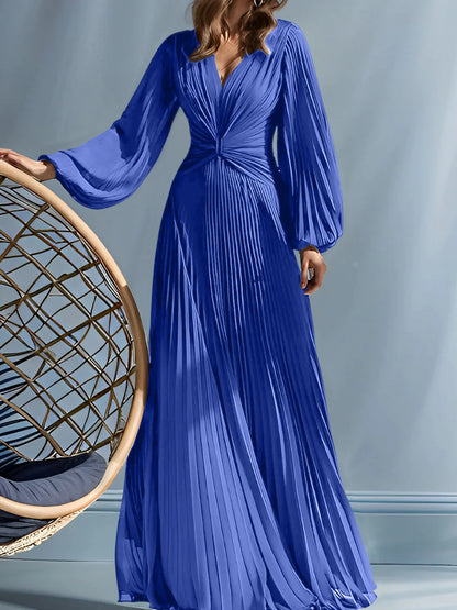 A-Line V-Neck Mother Of The Bride Dresses