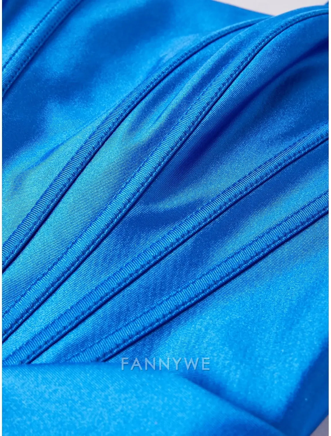 FannyWe Simple Mermaid / Trumpet Prom Dresses Beach Wedding High Split Dress Floor Length Formal Prom Court Train Short Sleeve Off Shoulder Satin with Slit