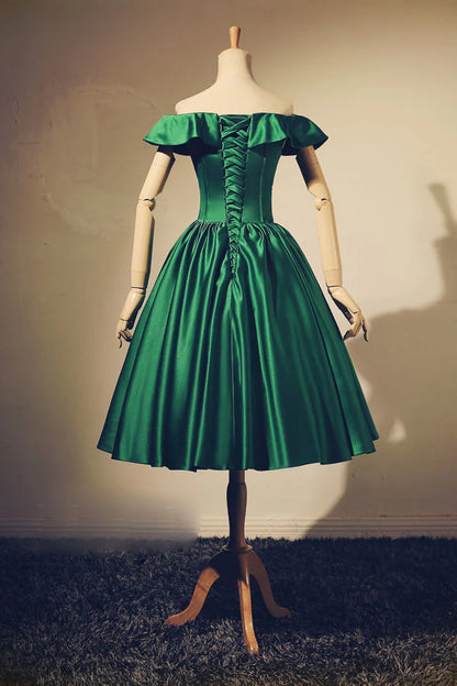 Simple short prom dress