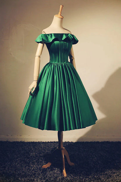 Simple short prom dress