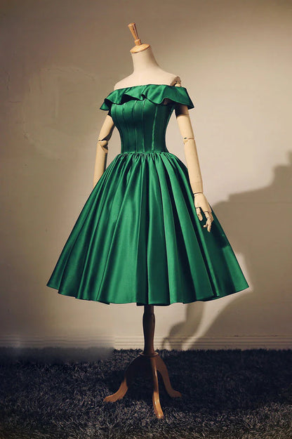 Simple short prom dress
