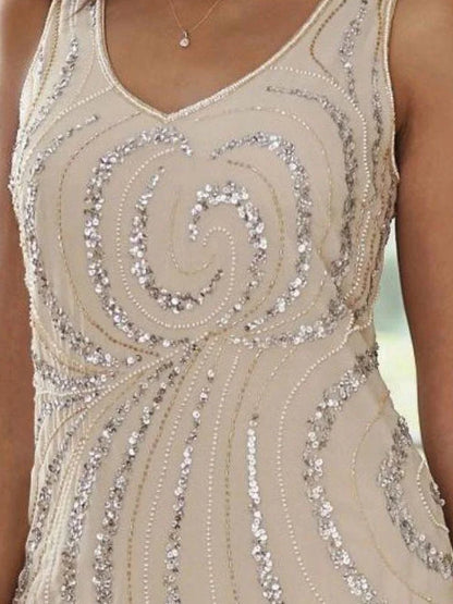 Sheath V-Neck Mother Of The Bride Dresses