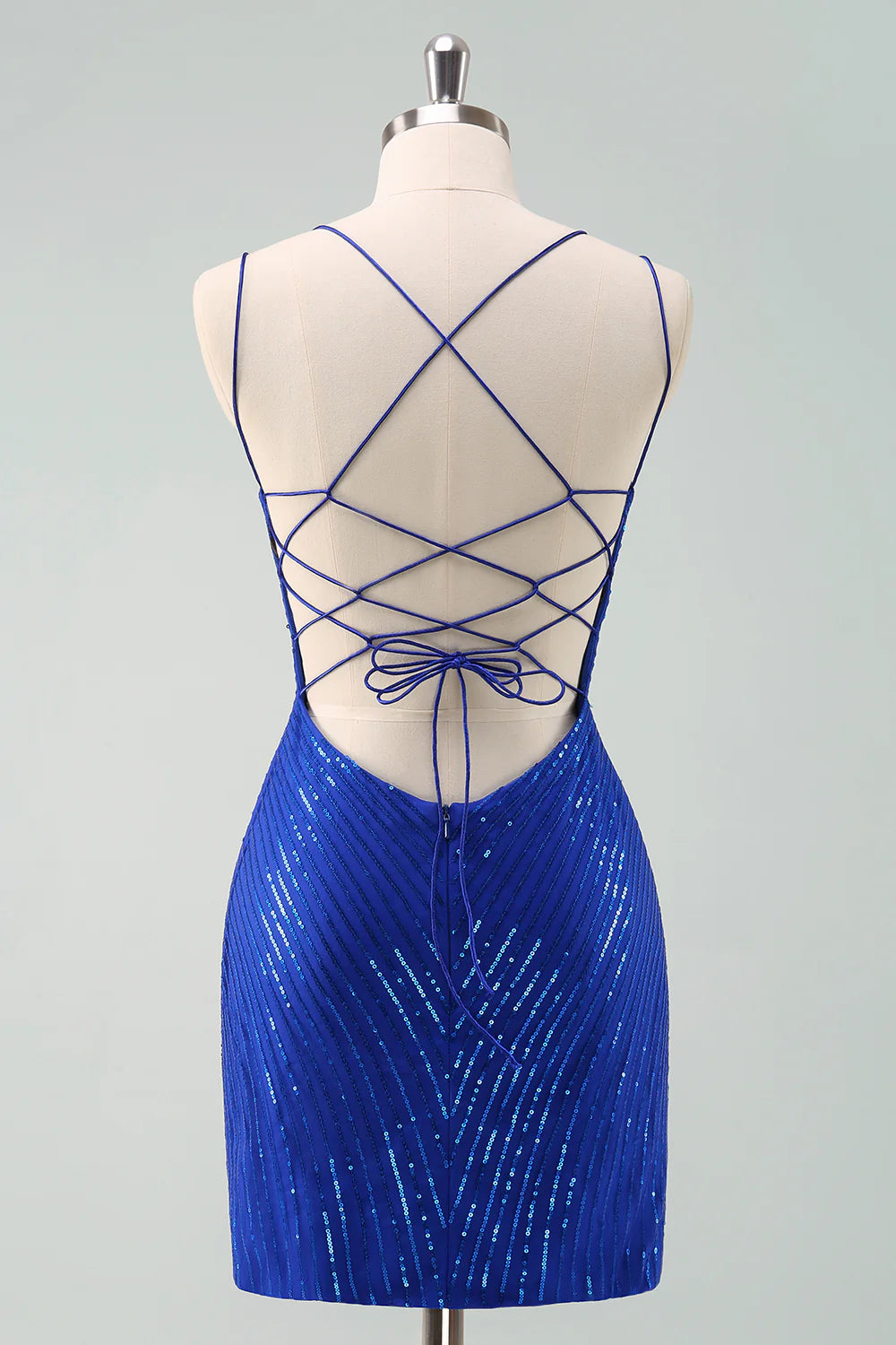 Glitter Tight Homecoming Dress with Sequins Butterflies