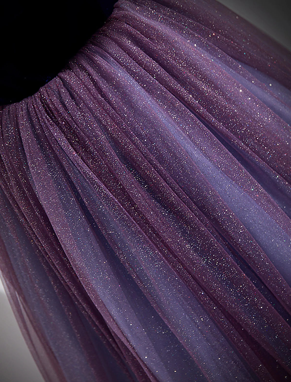 A-Linien-Ballkleider, Sparkle &amp; Shine-Kleid, Hochzeitsgast-Ballkleid, bodenlang, kurze Ärmel, U-Ausschnitt, Tüll mit Pailletten
