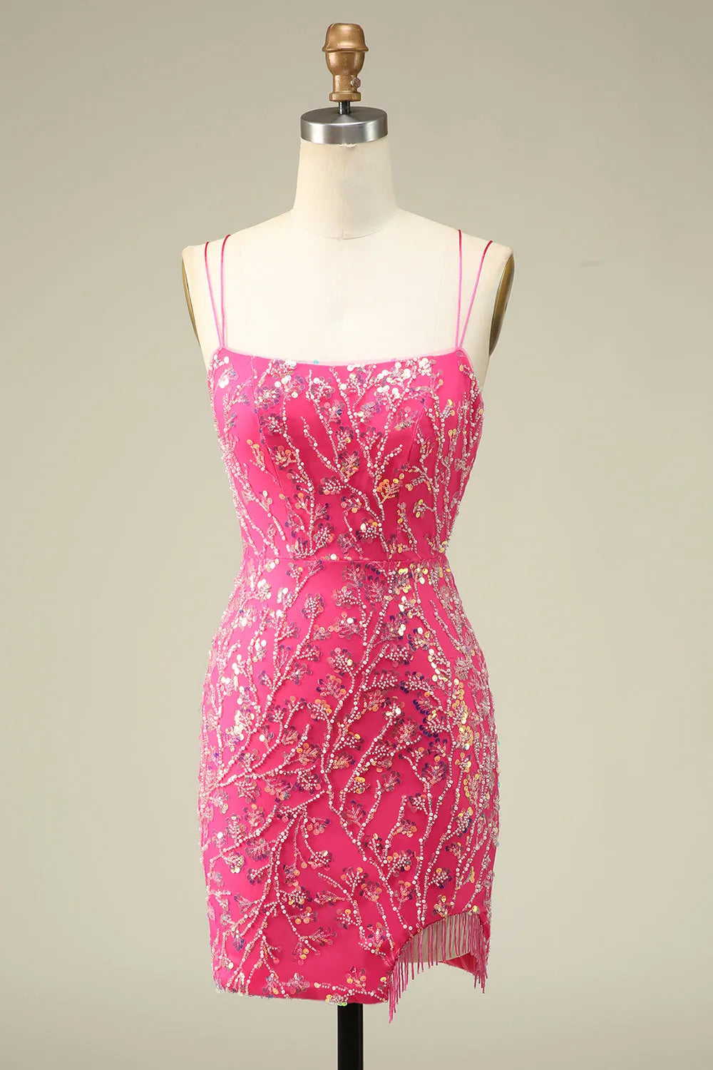 Elegant Corset Back Bodycon Homecoming Dress