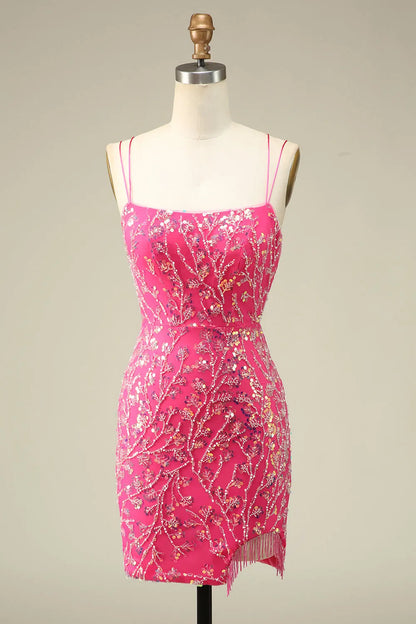 Elegant Corset Back Bodycon Homecoming Dress