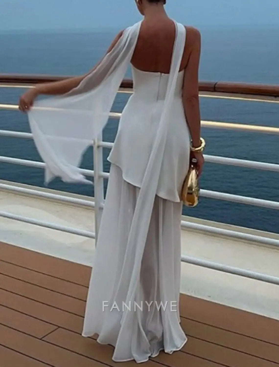 FannyWe Simple Women's Long Dress Maxi Dress Prom Dress Party Dress Fashion Modern Party Special Occasion Evening Party Regular Fit Plain Sleeveless Strapless Black White Red Brown Summer