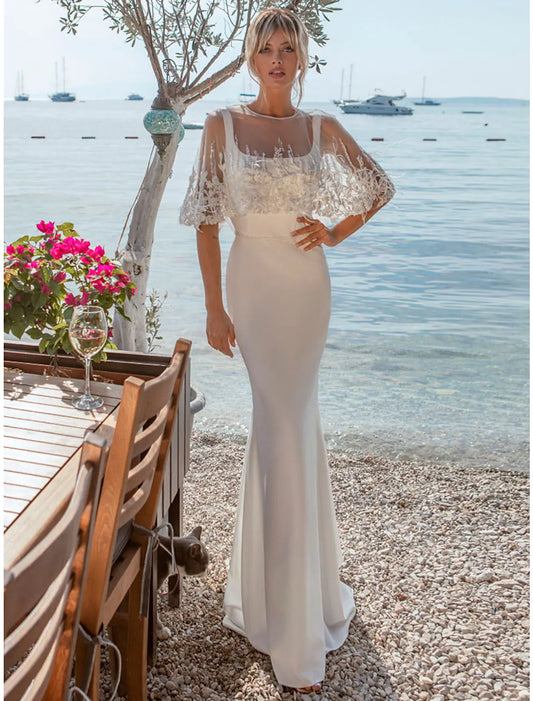 Beach Open Back Casual Dresses Sleeveless Square Satin With Buttons Beading